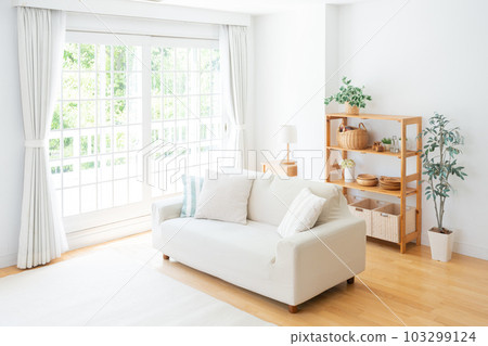 家裡空蕩蕩的客廳 103299124