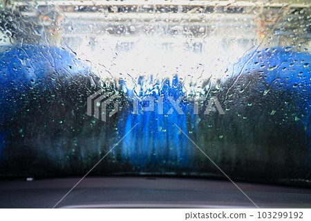 Inside the car being washed (front) 103299192