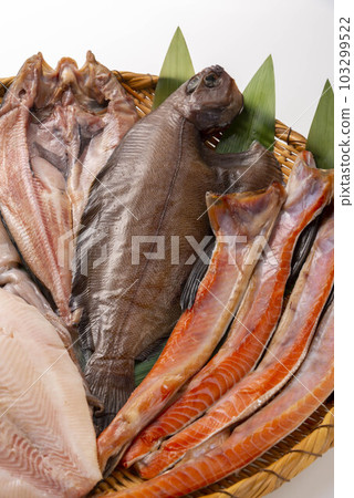 delicious dried fish 103299522