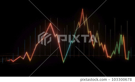 background with index graph on black background background with index graph on black background 103300678