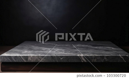 background with grey marble and dark black stone 103300720