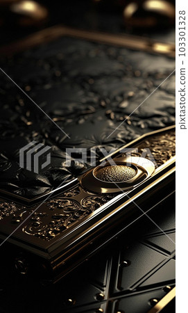 luxury black background with gold elements for mobile luxury black background with gold elements for mobile 103301328
