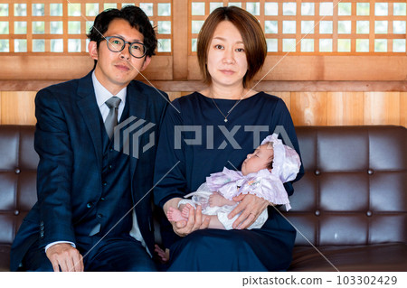 My daughter's shrine visit traditional event My daughter's shrine visit traditional event 103302429