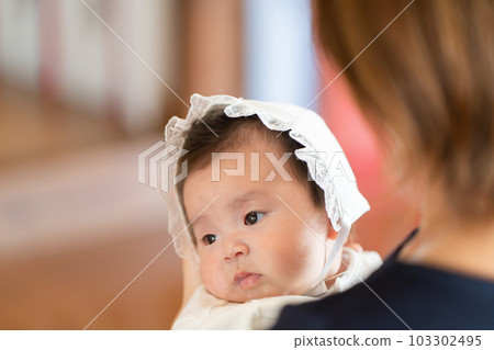 My daughter's shrine visit traditional event My daughter's shrine visit traditional event 103302495