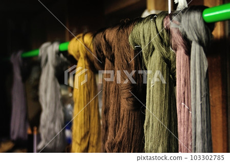 Tango chirimen, a traditional Kyoto craft 103302785