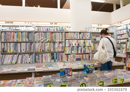 May: Go to a bookstore to see new books May: Go to a bookstore to see new books 103302879