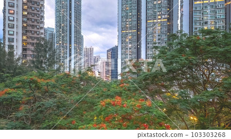 May 26 2023 the residential building at Tsuen Wan May 26 2023 the residential building at Tsuen Wan 103303268