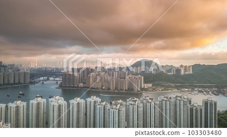 May 26 2023 the residential building at Tsuen Wan May 26 2023 the residential building at Tsuen Wan 103303480
