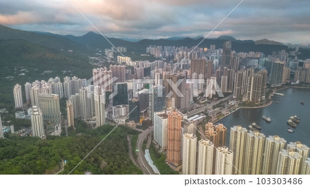 May 26 2023 the residential building at Tsuen Wan West May 26 2023 the residential building at Tsuen Wan West 103303486