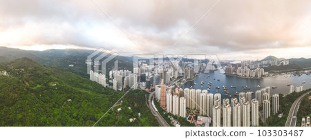 May 26 2023 the residential building at Tsuen Wan West May 26 2023 the residential building at Tsuen Wan West 103303487