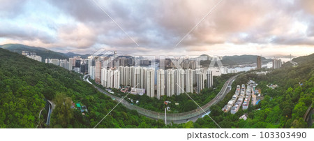 May 26 2023 the residential building at Tsuen Wan West May 26 2023 the residential building at Tsuen Wan West 103303490