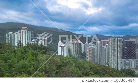 May 26 2023 the residential building at Tsuen Wan May 26 2023 the residential building at Tsuen Wan 103303494