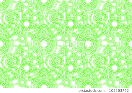 geometric pattern green cyber neon 103303732