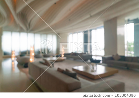 abstract blur hotel lobby and reception for background abstract blur hotel lobby and reception for background 103304396