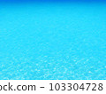 Image of waves and clouds on a fantastic blue background 4 103304728