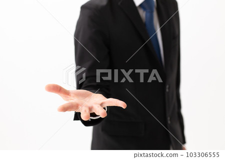 Business image hand Synthetic material 103306555