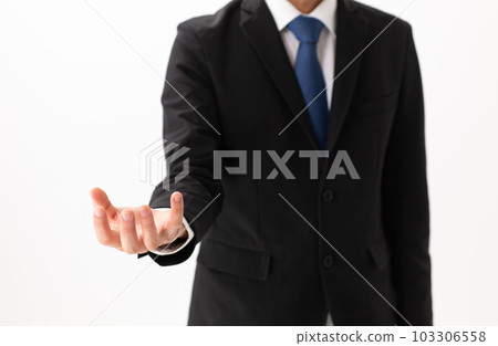 Business image hand Synthetic material 103306558