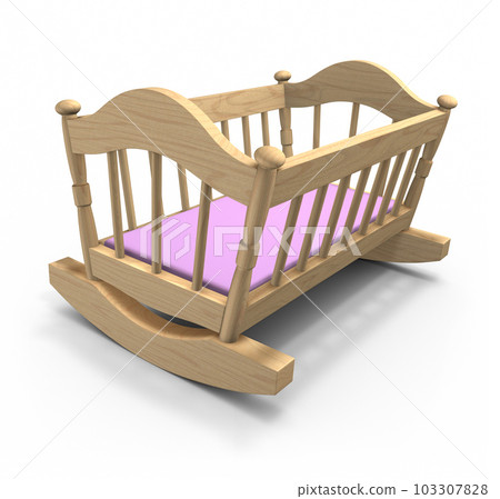Wooden cradle Wooden cradle 103307828