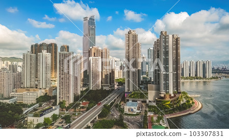 May 26 2023 the residential building at Tsuen Wan West May 26 2023 the residential building at Tsuen Wan West 103307831