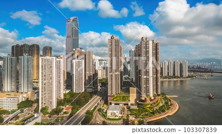 May 26 2023 the residential building at Tsuen Wan West May 26 2023 the residential building at Tsuen Wan West 103307839