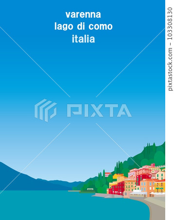 Varenna varenna Lake Como lago di como Italy Italia Varenna varenna Lake Como lago di como Italy Italia 103308130