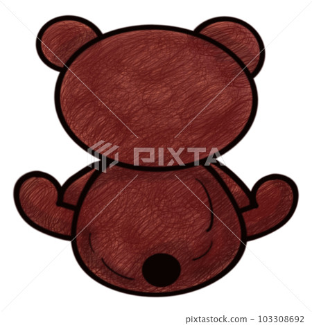 sad bear broken heart sad bear broken heart 103308692