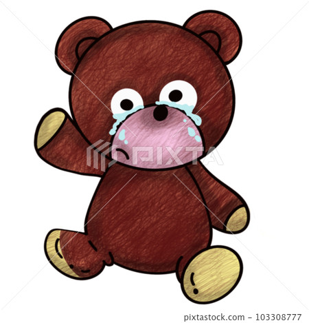 sad bear crying bear sad bear crying bear 103308777