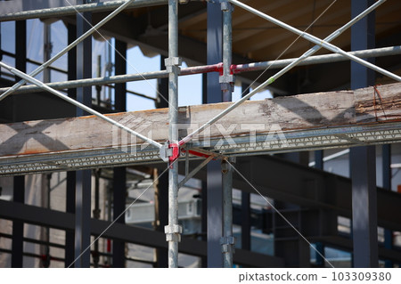 New construction of my home Scaffolding New construction of my home Scaffolding 103309380