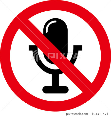 no recording icon no recording icon 103311471