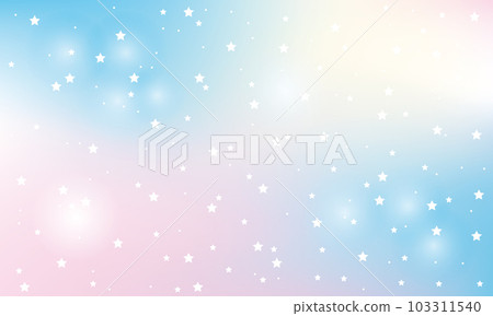 Vector background with pink gradient and stars 103311540
