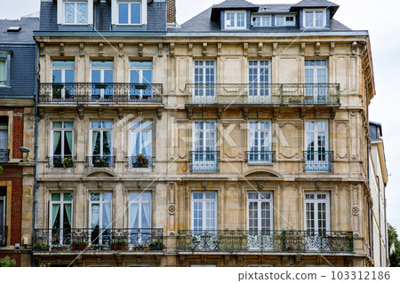 Cityscape of Rouen. Rouen in northern France on River Seine - capital of Upper Normandy region and historic capital city of Normandy. Cityscape of Rouen. Rouen in northern France on River Seine - capital of Upper Normandy region and historic capital city of Normandy. 103312186