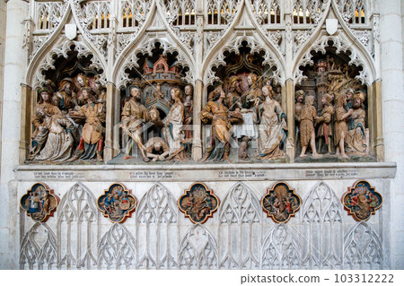 The Cathedral Basilica of Our Lady of Amiens, France The Cathedral Basilica of Our Lady of Amiens, France 103312222