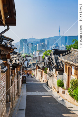 首爾北村韓屋村和 N 首爾塔 首爾北村韓屋村和 N 首爾塔 103312691