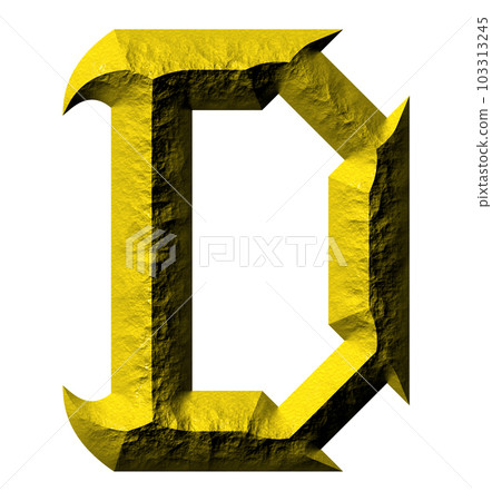 3D rendered illustration.Beveled stone... - Stock Illustration ...