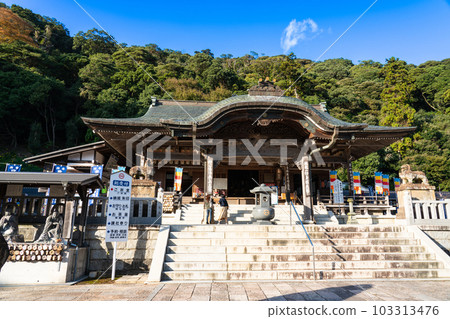 [Chinese Thirty-three Kannon Sacred Sites] No. 26 Ichibata-ji Temple Yakushi Main Hall 1 in Izumo City, Shimane Prefecture 103313476