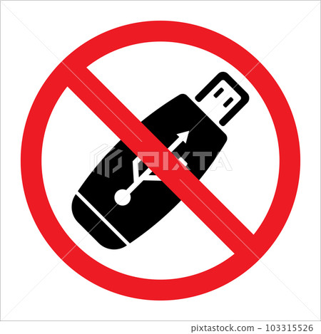 usb icon 103315526
