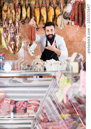 male, shop, seller 103315847