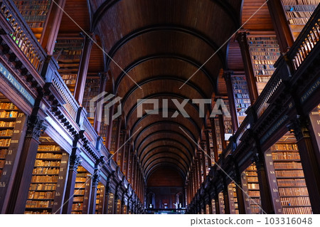 ireland dublin trinity college old library long room 103316048