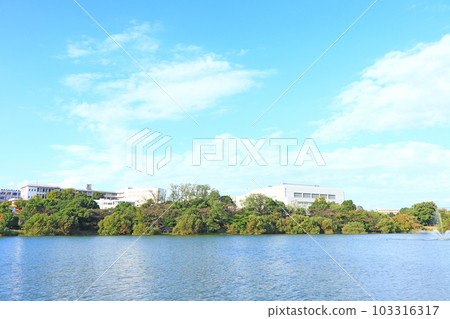 大部市志學館大學的風景 大部市志學館大學的風景 103316317