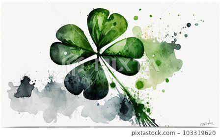 四葉草水彩 103319620