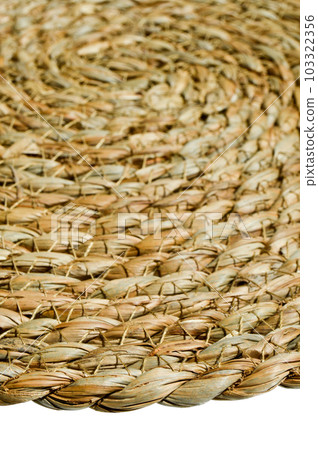 Round woven mat made of water hyacinth fibers, wicker table mats, rattan round woven straw Round woven mat made of water hyacinth fibers, wicker table mats, rattan round woven straw 103322356