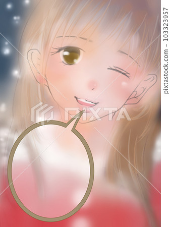 Cute illustrations of girl Santa Claus (4) Cute illustrations of girl Santa Claus (4) 103323957