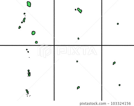 Slightly loose Tokyo island map Slightly loose Tokyo island map 103324156