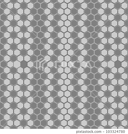 Seamless hexagonal abstract pattern on a gray backgraund Seamless hexagonal abstract pattern on a gray backgraund 103324780