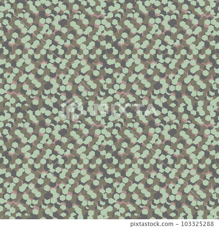 Seamless hexagonal abstract pattern on a pink backgraund Seamless hexagonal abstract pattern on a pink backgraund 103325288