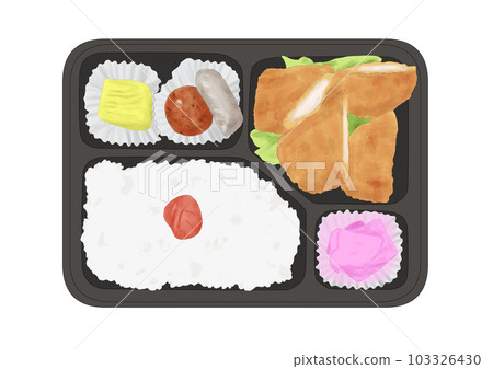 Takeout fried lunch box (hand drawn) Takeout fried lunch box (hand drawn) 103326430