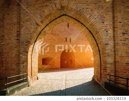 Barbican gate in Warsaw Barbican gate in Warsaw 103326519