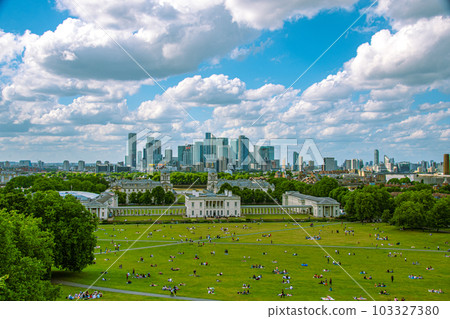 Beautiful view of Greenwich 103327380