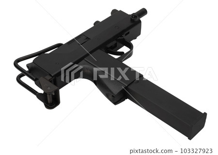 Small submachine gun for concealed carry. Small submachine gun for concealed carry. 103327923
