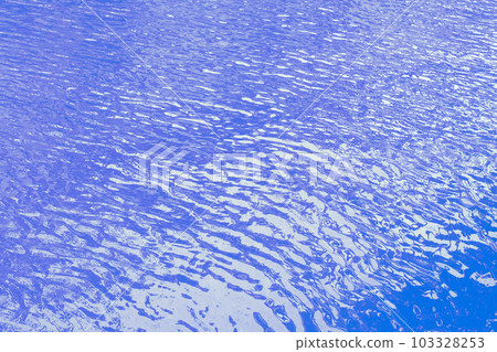 close up ocean water background , blue water ripples texture 103328253